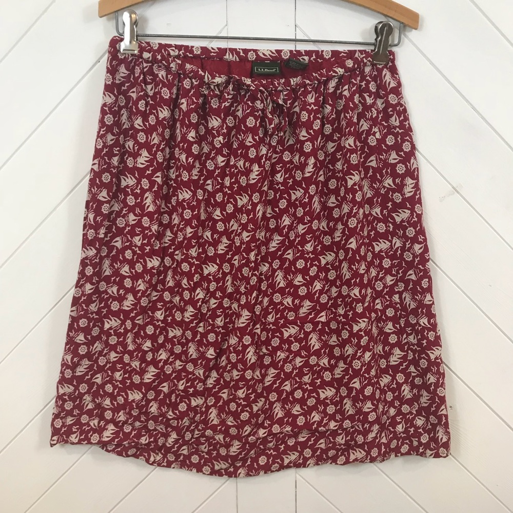 L. L. Bean skirt